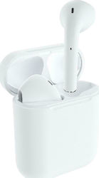 Celebrat W10 Earbud Bluetooth Handsfree Earphones with Charging Case Whitά