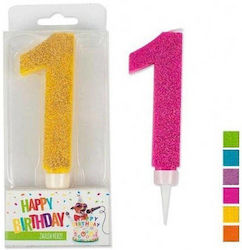 Trend Haus Birthday Candle Number "1" (Μiscellaneous colours) 941985