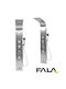 Fala Steely 2 Hydro Massage Column 140cm Silver