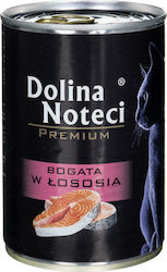 Dolina Noteci Premium Wet Food for Adult Cats In Can with Salmon 1pc 400gr