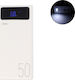 Remax RPP-162 Power Bank 50000mAh mit 4 USB-A Anschlüssen Weiß
