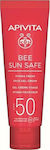 Apivita Bee Sun Safe Hydra Αδιάβροχο Αντηλιακό Gel Προσώπου SPF50 50ml