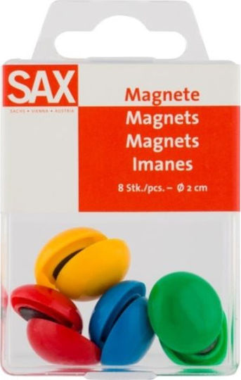 Sax Magnetic Magneti colorați 30mm 6 bucăți. 16982801