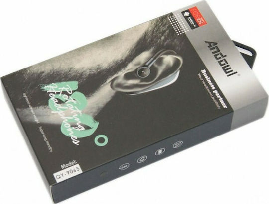 Andowl PH-AN-QY9065 In-ear Bluetooth Handsfree Ακουστικό Μαύρο