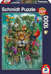 King of the Jungle Puzzle 2D 1000 Pieces