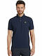 Tom Tailor Men's Short Sleeve Blouse Polo Navy Blue