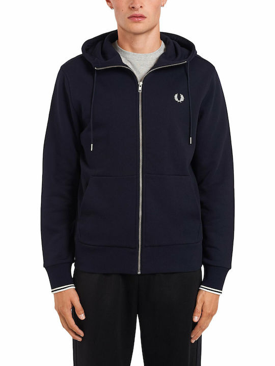 Fred Perry Ζακέτα με Κουκούλα Navy