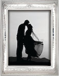 Slevori Tabletop Rectangle Wedding Crown Case / Photo Frame Silver 34x26cm