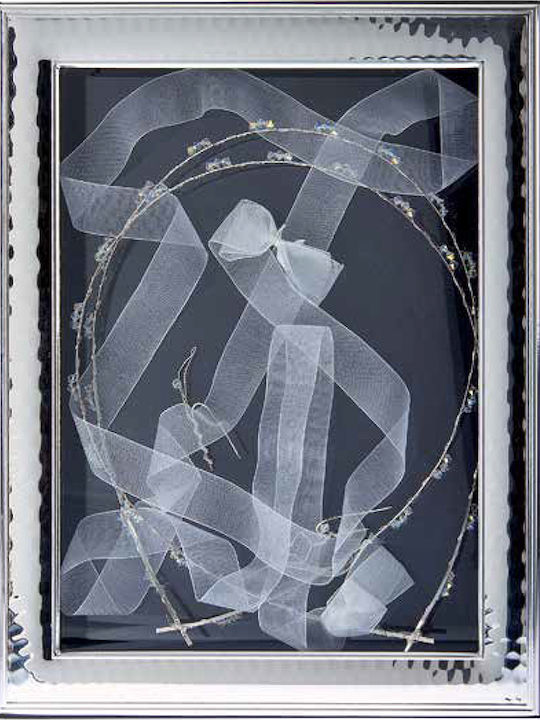 Prince Silvero Корона Кутия Корниз Правоъгълена Silver/Brown 24x18εκ.