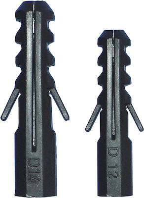 F.F. Group Βύσματα Πλαστικά Νο 8 Screw Anchor Plastic 23424 100pcs