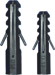 F.F. Group Βύσματα Πλαστικά (Ούπα) Νο 12 Screw Anchor Plastic 23426 25pcs