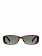 Le Specs Unreal Unisex Sunglasses with Brown Tartaruga Plastic Frame and Gray Lens LSP2002256