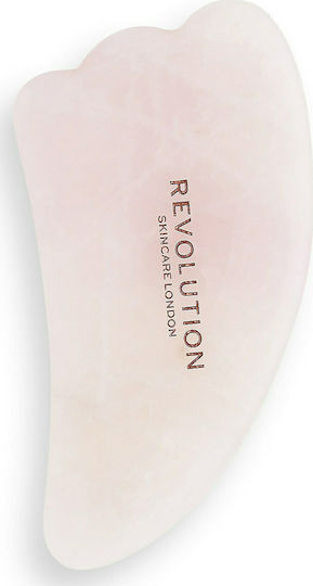 Revolution Beauty Εργαλείο Gua Sha από Ροζ Χαλαζία 1τμχ