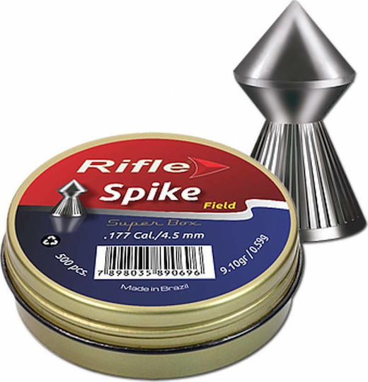 Rifle Spike Field Pellets Luftgewehr 4.5mm 500pcs 0,59g 500 Stk
