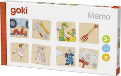 Memory Game Επαγγέλματα 3+ Ετών (EN) Goki
