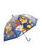 Chanos Kids Curved Handle Umbrella Paw Patrol with Diameter 45cm Multicolour