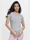 Bodymove -8 Women's Athletic T-shirt Gray