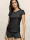 Bodymove Women's Athletic T-shirt Black
