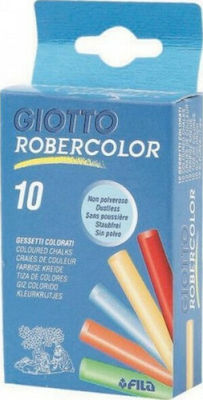 Giotto Σετ 10 Χρωματιστές Κιμωλίες