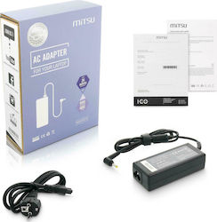 Mitsu Laptop Charger 65W 20V 3.25A for Lenovo with Detachable Power Cable