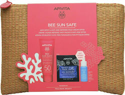 Apivita Apivita Bee Sun Safe Anti Spot Anti Age Defence Σετ με Αντηλιακή Κρέμα Προσώπου & Νεσεσέρ
