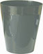 Ark Office Plastic Waste Bin 10lt Gray 25x25x29cm