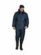 Ergo Waterproof Winter Work Jacket Navy Blue