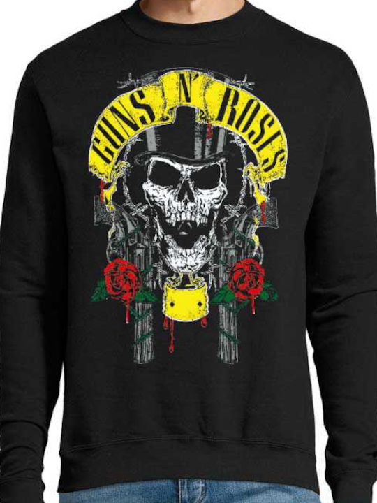 Sweatshirt Classic Black Guns n' Roses