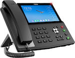 Fanvil X7A Android Wired IP Phone with 20 Lines Black
