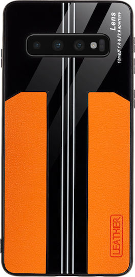 Bodycell Acrylic Back Cover Plastic Orange (Galaxy S10+)