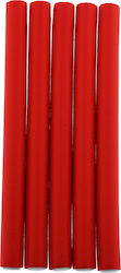 Assim Bendable Hair Roller Red 5pcs Ρ1215