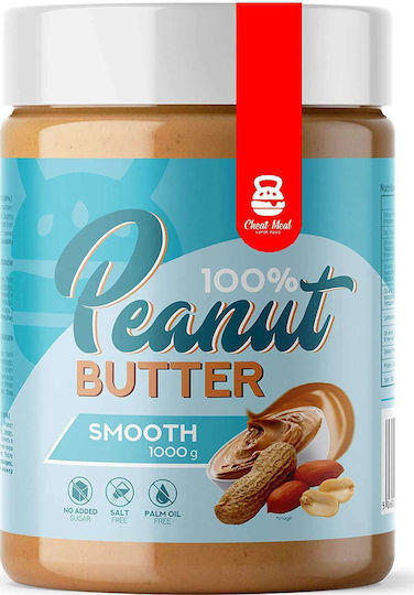 Cheat Meal Nutrition Erdnussbutter Cremig Peanut Butter Smooth 1000gr