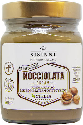 Rito's Food Πραλίνα Sisinni Premium Creams με Φουντούκι & Stevia 380gr