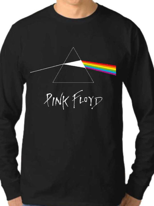 Класически черен суитшърт PINK FLOYD