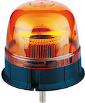 Autoline Φάρος LED Βιδωτός Αδιάβροχος IP56 12/24V - Πορτοκαλί
