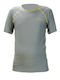Vaquita UPF 50+ Herren Kurzärmeliges Sonnenschutzshirt Grau