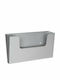 Viometal LTD 403 Formulare Box Metallisch in Silber Farbe 48.2x10.2x26cm