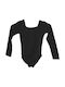 Dansport Kids Bodysuit Ρυθμικής Black