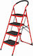 GeHock Scăunel scări Fier 4 trepte 23.5cm