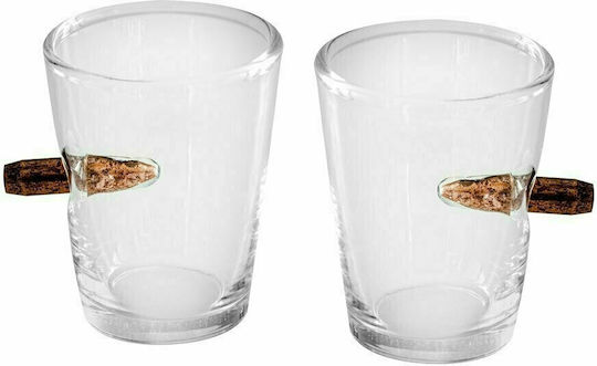 Gadget Master Sportschützen Glas 100ml 2 Stück