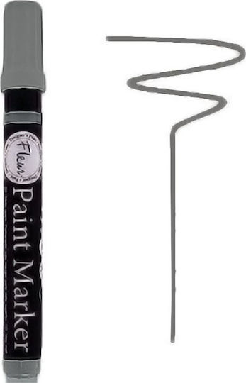 Fleur Paint Marker Chalky Look Marker Gray Blackboard Liquid Chalk F75 Smoky
