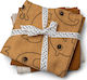 Done by Deer Friends Muslin Swaddle Wraps Orange 70x70cm. 3pcs