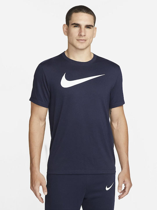 Nike Park 20 Dri-Fit Αθλητικό T-shirt Navy Μπλε