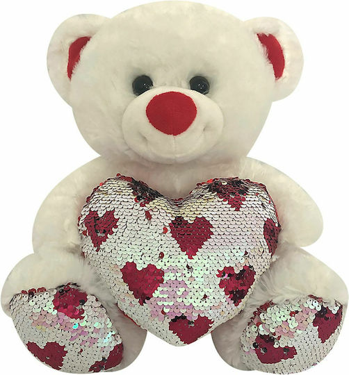 ToyMarkt Plush Bear White 35 cm