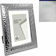 HOMie Photo Frame Silver Plated 10x15cm with Silver Frame 1pcs