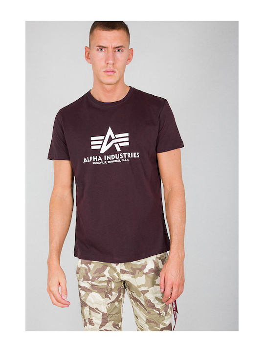 Alpha Industries Basic T-shirt MAROON