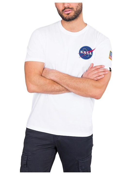 Alpha Industries Space Shuttle T-shirt Λευκό