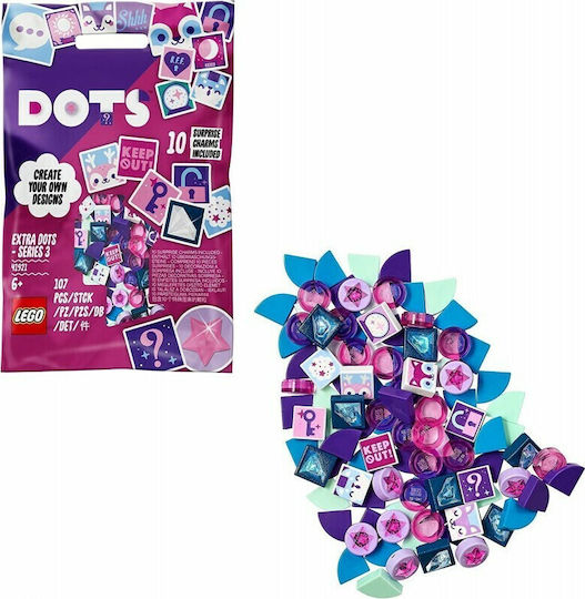 LEGO Dots Series 3 Tile Pack, Jewellery DIY Craft για 6+ Ετών