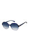 Tommy Hilfiger Women's Sunglasses with Navy Blue Acetate Frame and Blue Gradient Lenses TH1812/S PJP08