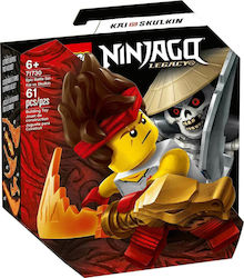 LEGO Ninjago Legacy Epic Battle Set Kai Vs Skulkin за 6+ Години 61бр